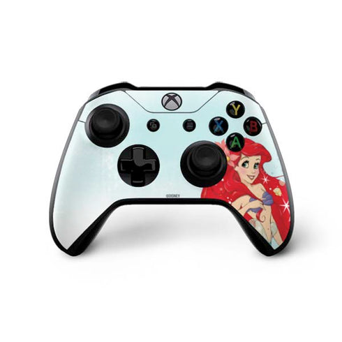 Disney The Little Mermaid Ariel Sparkles Art Xbox One X Bundle Skin