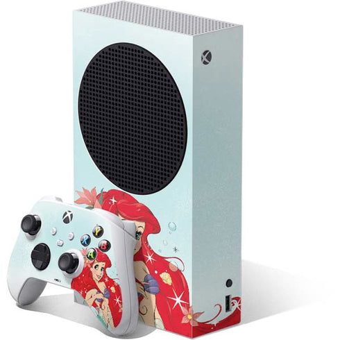 Disney The Little Mermaid Ariel Sparkles Art Xbox Series S Skins