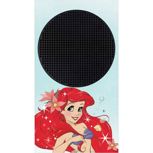 Disney The Little Mermaid Ariel Sparkles Art Xbox Series S Console Skin