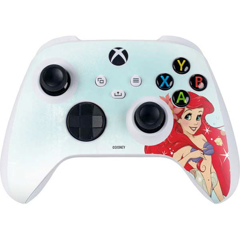Disney The Little Mermaid Ariel Sparkles Art Xbox Series S Controller Skin
