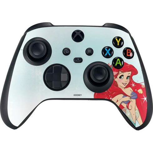 Disney The Little Mermaid Ariel Sparkles Art Xbox Series X Bundle Skin