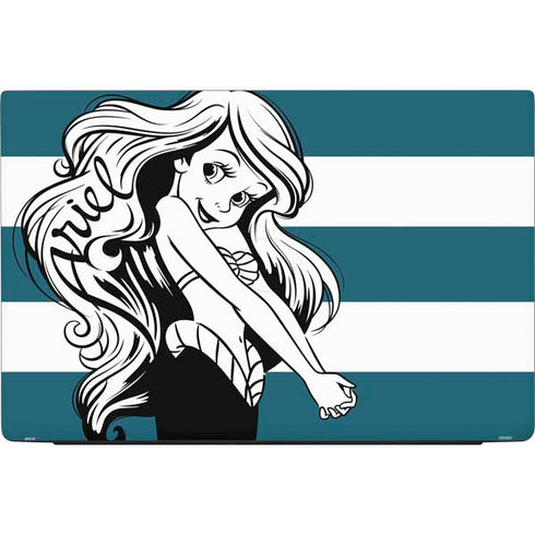Disney The Little Mermaid Ariel Stripes Dell Vostro Skin