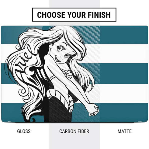 Disney The Little Mermaid Ariel Stripes Dell Vostro Skin