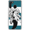 Disney The Little Mermaid Ariel Stripes Galaxy A21 Clear Case