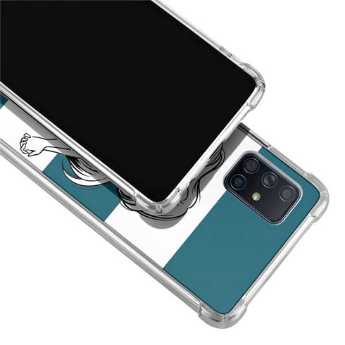 Disney The Little Mermaid Ariel Stripes Galaxy A71 5G Clear Case