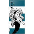 Disney The Little Mermaid Ariel Stripes Galaxy Note 10 Plus Skin