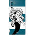 Disney The Little Mermaid Ariel Stripes Galaxy Note 10 Skin