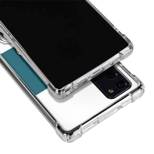 Disney The Little Mermaid Ariel Stripes Galaxy Note20 5G Clear Case