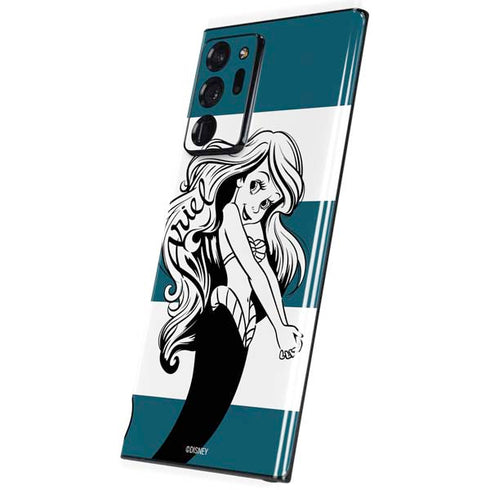 Disney The Little Mermaid Ariel Stripes Galaxy Note20 Ultra 5G Skin