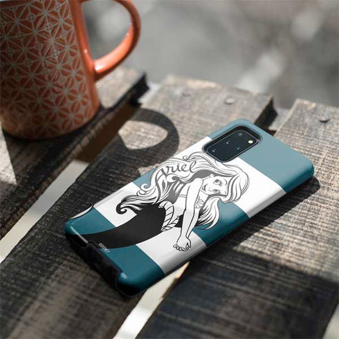 Disney The Little Mermaid Ariel Stripes Galaxy S20 Plus Pro Case