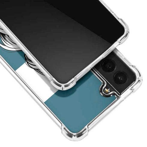 Disney The Little Mermaid Ariel Stripes Galaxy S21 FE Clear Case