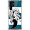 Disney The Little Mermaid Ariel Stripes Galaxy S22 Ultra Clear Case