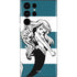 Disney The Little Mermaid Ariel Stripes Galaxy S22 Ultra Skin