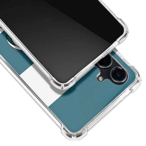 Disney The Little Mermaid Ariel Stripes Galaxy S23 FE Clear Case