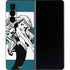 Disney The Little Mermaid Ariel Stripes Galaxy Z Fold4 5G Skin