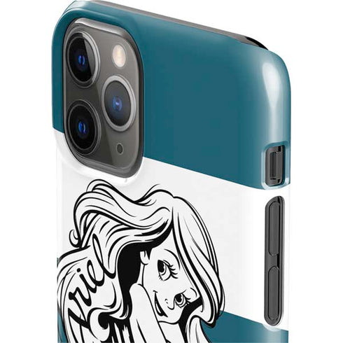 Disney The Little Mermaid Ariel Stripes iPhone 11 Pro Lite Case