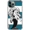 Disney The Little Mermaid Ariel Stripes iPhone 11 Pro Max Clear Case