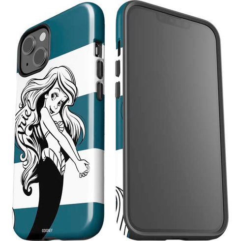 Disney The Little Mermaid Ariel Stripes iPhone 13 Impact Case