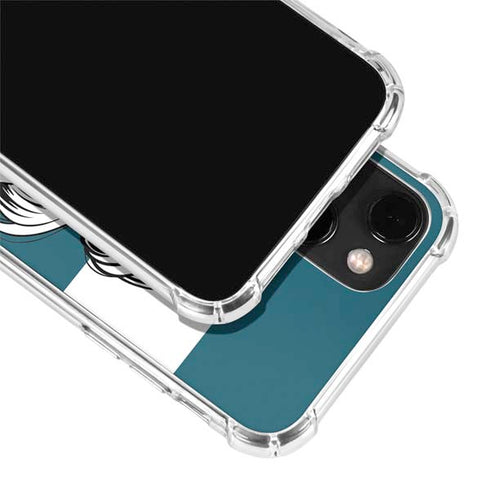 Disney The Little Mermaid Ariel Stripes iPhone 13 Mini Clear Case