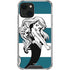 Disney The Little Mermaid Ariel Stripes iPhone 14 Plus Clear Case