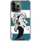 Disney The Little Mermaid Ariel Stripes iPhone 14 Pro Max Clear Case