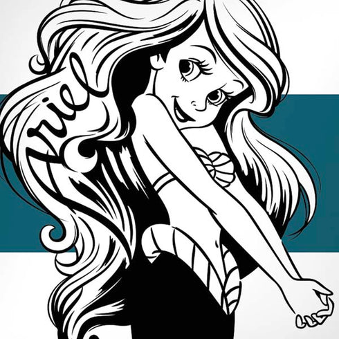 Disney The Little Mermaid Ariel Stripes iPhone XR Skin