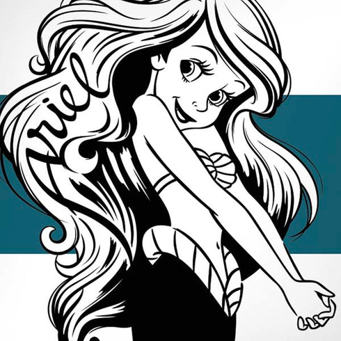 Disney The Little Mermaid Ariel Stripes iPhone XS Skin