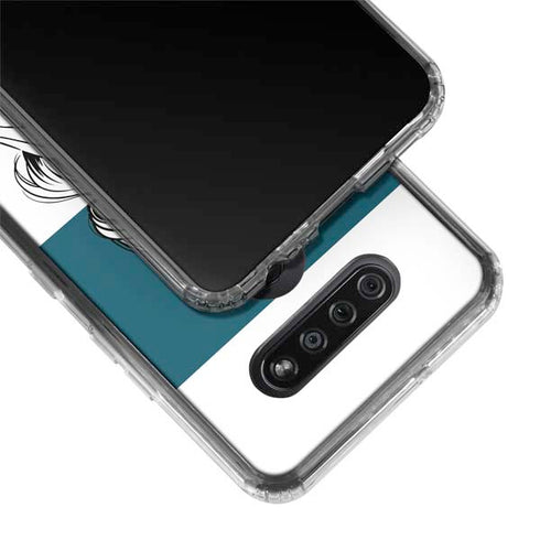 Disney The Little Mermaid Ariel Stripes LG K51/Q51 Clear Case