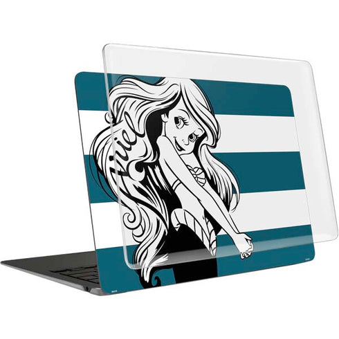 Disney The Little Mermaid Ariel Stripes MacBook Air 13in (2020) Case plus Skin