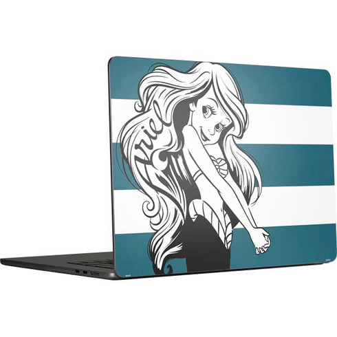 Disney The Little Mermaid Ariel Stripes MacBook Air 15 in (2023) Skin