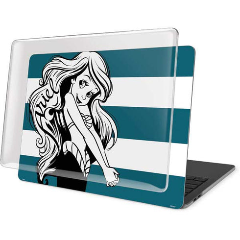 Disney The Little Mermaid Ariel Stripes MacBook Pro 16in (2019-20) Case plus Skin