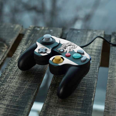 Disney The Little Mermaid Ariel Stripes Nintendo GameCube Controller Skin