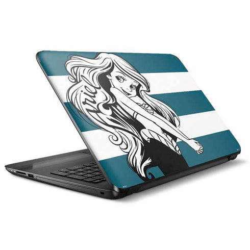 Disney The Little Mermaid Ariel Stripes HP Notebook Skin