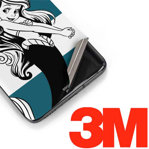 Disney The Little Mermaid Ariel Stripes OnePlus 7 Pro Skin