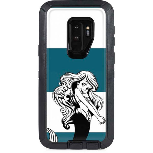 Disney The Little Mermaid Ariel Stripes Otterbox Defender Galaxy Skin