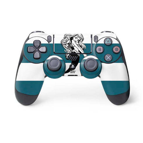 Disney The Little Mermaid Ariel Stripes PS4 Controller Skin