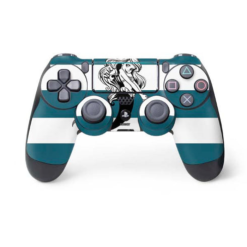 Disney The Little Mermaid Ariel Stripes PS4 Pro/Slim Controller Skin