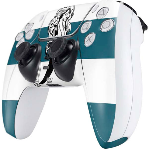 Disney The Little Mermaid Ariel Stripes PS5 Controller Skin
