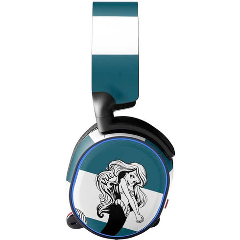 Disney The Little Mermaid Ariel Stripes SteelSeries Arctis 3 Skin