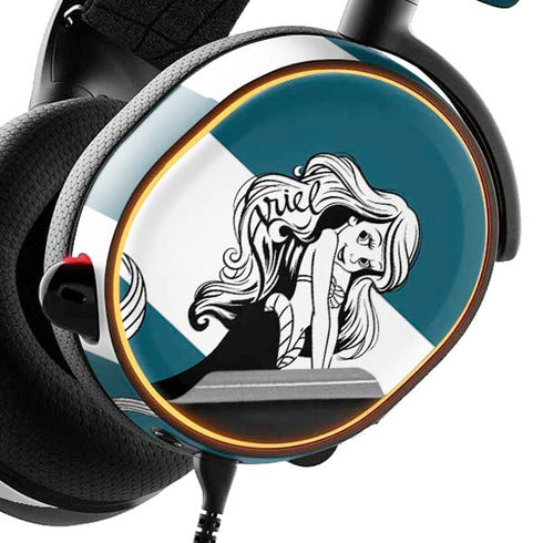Disney The Little Mermaid Ariel Stripes SteelSeries Arctis 3 Skin