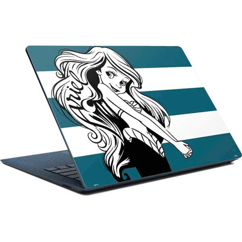 Disney The Little Mermaid Ariel Stripes Surface Laptop Skin