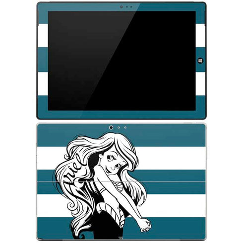 Disney The Little Mermaid Ariel Stripes Surface Pro 3 Skin