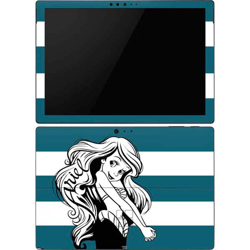 Disney The Little Mermaid Ariel Stripes Surface Pro 6 Skin