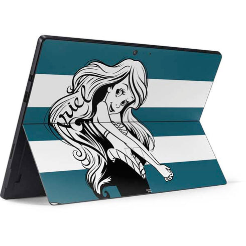 Disney The Little Mermaid Ariel Stripes Surface Pro 7 Skin