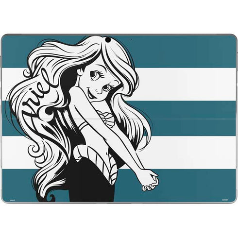 Disney The Little Mermaid Ariel Stripes Surface Pro 9 Skin