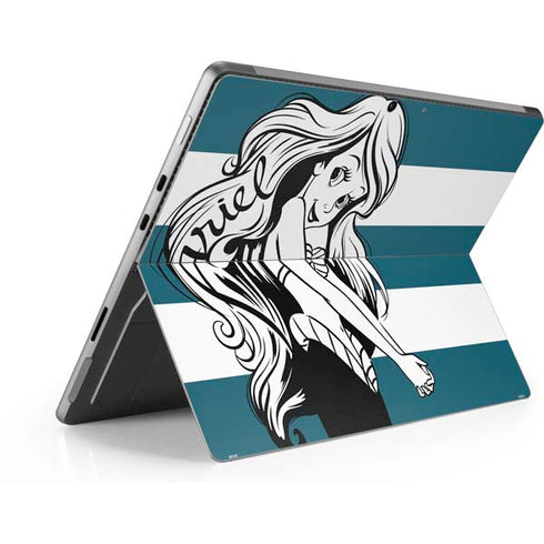 Disney The Little Mermaid Ariel Stripes Surface Pro 9 Skin
