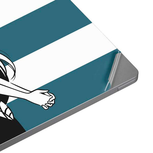 Disney The Little Mermaid Ariel Stripes Universal Laptop 13in (10.6 x 7.6in) Skin