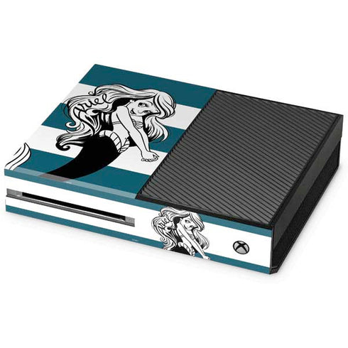 Disney The Little Mermaid Ariel Stripes Xbox One Console Skin
