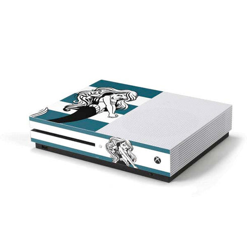 Disney The Little Mermaid Ariel Stripes Xbox One S Console Skin