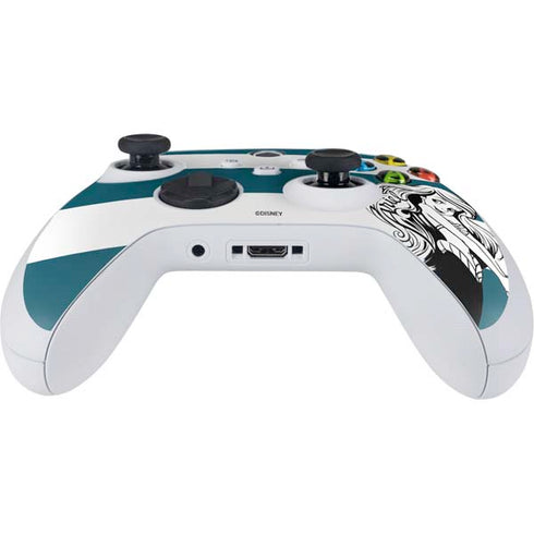 Disney The Little Mermaid Ariel Stripes Xbox Series S Controller Skin